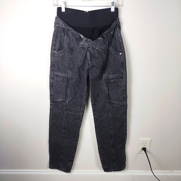 Maniere De Voir Denim - NWT Maniere De Voir Fold over Waistband Jeans Size 8